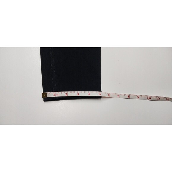 NEW Zac Rachel Womens 12P Pull On Pants Black Stretch Slim Ankle Petite Leggings - Picture 12 of 14